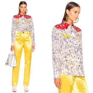 Rag and Bone Jasper Floral Shirt Western Medium NWT